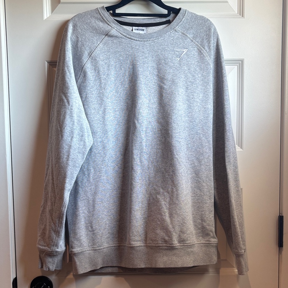 Gymshark Light Gray Crewneck Sweater
